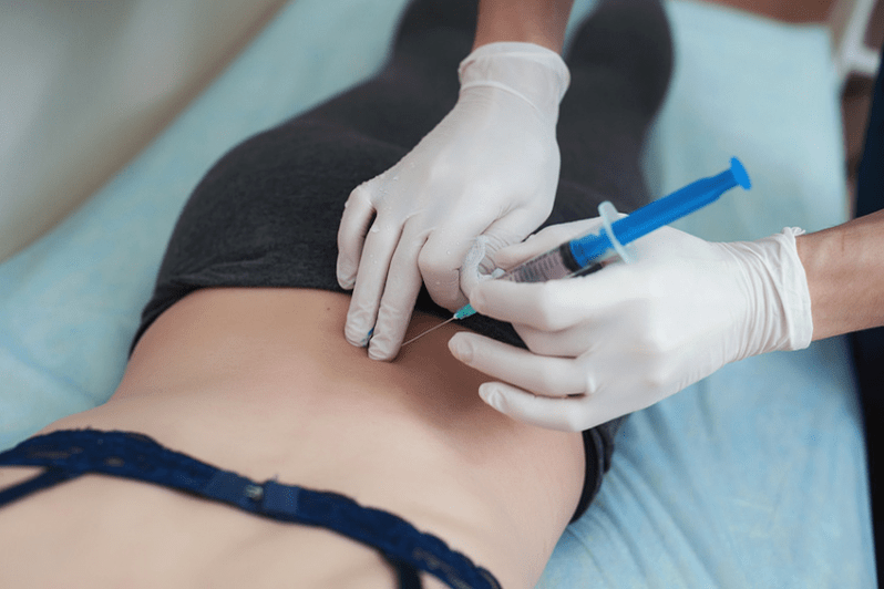 blokada kod lumbalne osteohondroze