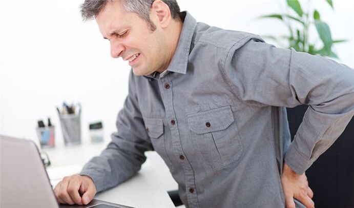 bol u leđima s osteohondrozom